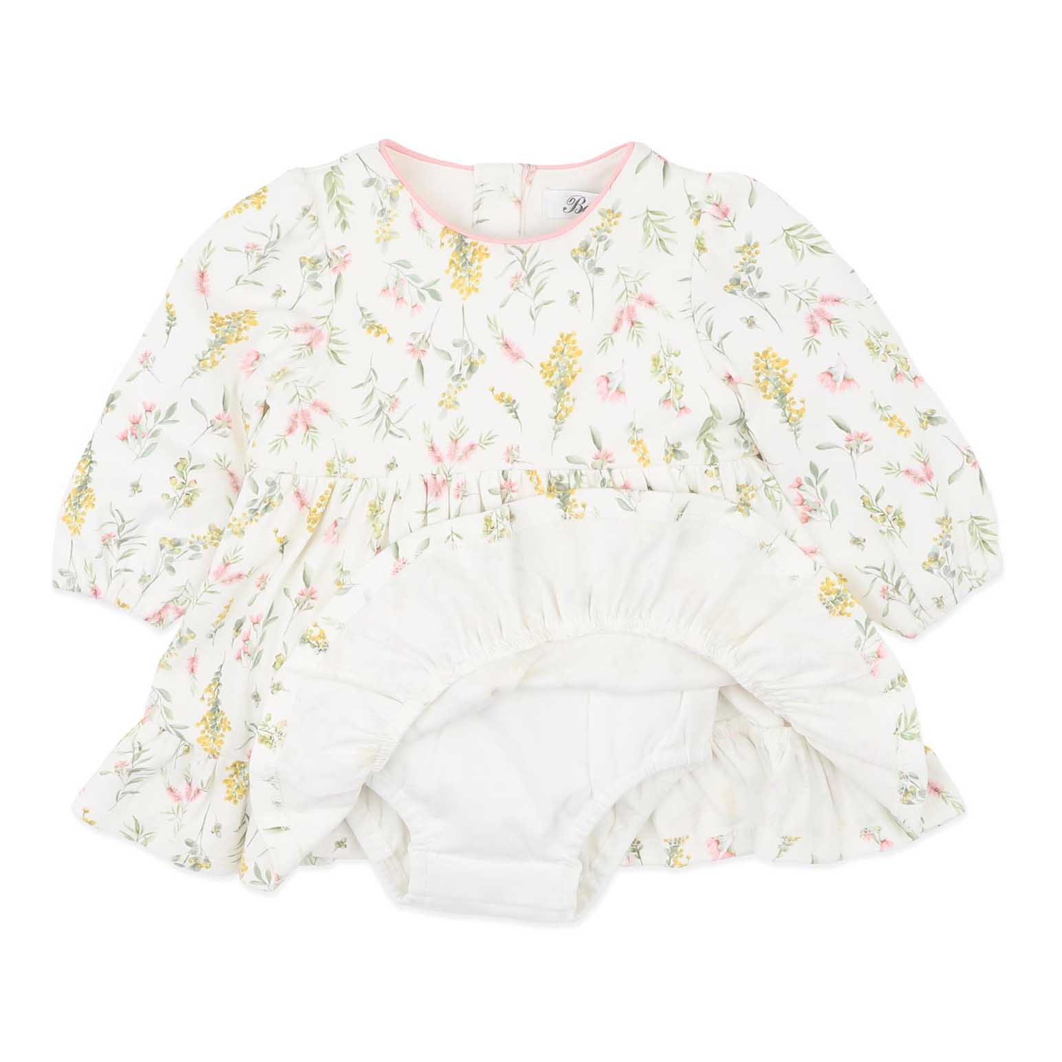 B&eacute;b&eacute; Charlie Wattle Organic Overlay Dress